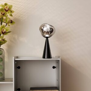 Svítidlo Tom Dixon černá lesklá/stříbrná zrcadlená plast PET/plast ABS