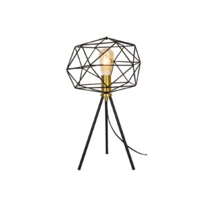 Svítidlo Viokef černá/zlatá ocel