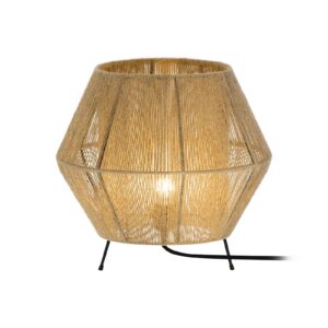 Svítidlo Viokef béžová/černá plast/lano