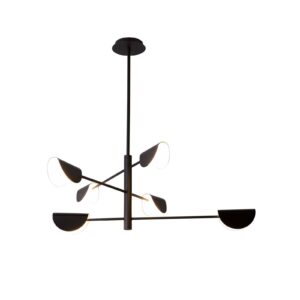 Svítidlo Viokef černá/bílá ocel/polykarbonát