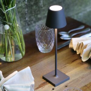 Svítidlo Zafferano tmavě šedá hliník/polykarbonát