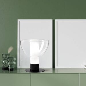 Svítidlo miloox by Sforzin černá/čirá/bílá kov/sklo