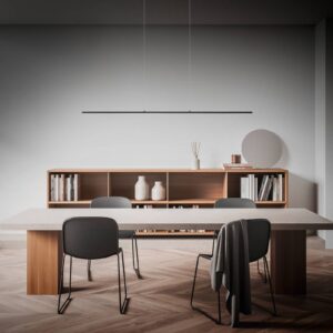 Svítidlo quitani matná eloxovaná černá hliník/mosaz/akryl