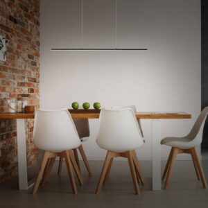 Svítidlo quitani matná eloxovaná černá hliník/mosaz/akryl