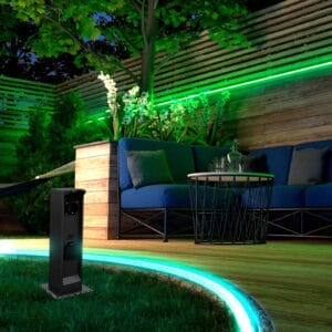 Svítidlo tint černá plast