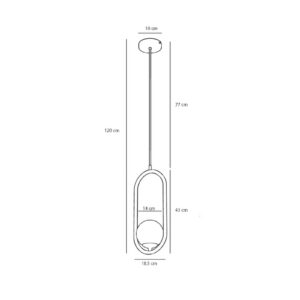 Svítidlo ALDEX krémová/opálová bílá kov/sklo