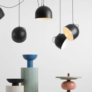 Svítidlo ALDEX černá/bílá kov