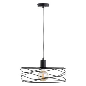 Svítidlo Alfa černá ocel