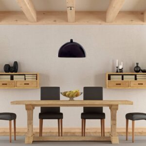 Svítidlo Aluminor černá ocel