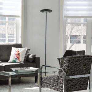 Svítidlo Aluminor černá ocel/polymetylakrylát