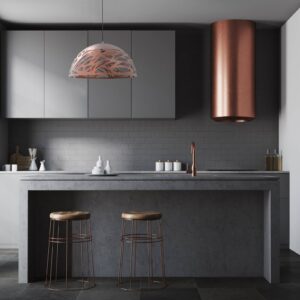 Svítidlo Aluminor růžovozlatá ocel