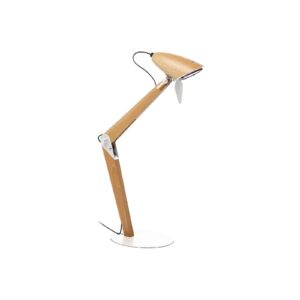 Svítidlo Aluminor světlé dřevo/bílá bukové dřevo/kov