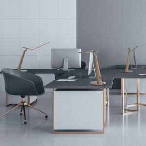 Svítidlo Aluminor zlatá ocel/hliník