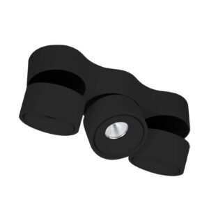 Svítidlo Arcchio černá Hliníkový tlakový odlitek