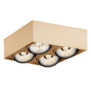 Svítidlo Argon zlatá ocel