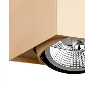 Svítidlo Argon zlatá ocel