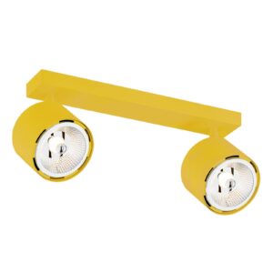 Svítidlo Argon žlutý ocel