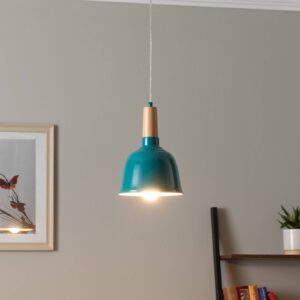 Svítidlo Avonni tyrkysový kov/železo