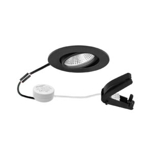 Svítidlo BRUMBERG texturovaná černá Hliník/plast