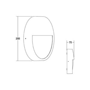 Svítidlo BRUMBERG bílá hliník/plast