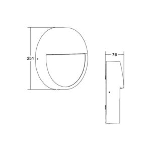 Svítidlo BRUMBERG bílá hliník/plast