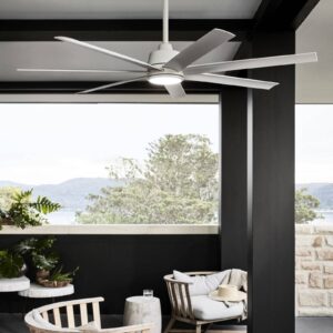 Svítidlo Beacon Lighting bílá kov/ABS plast