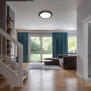 Svítidlo Briloner černá/bílá plast