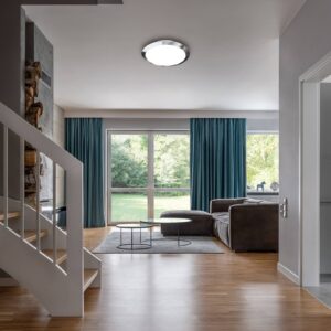 Svítidlo Briloner chrom/bílá plast