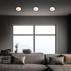 Svítidlo Briloner bílá plast