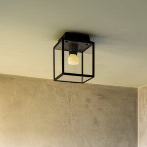 Svítidlo Buster + Punch černá/gun kov nerez/sklo