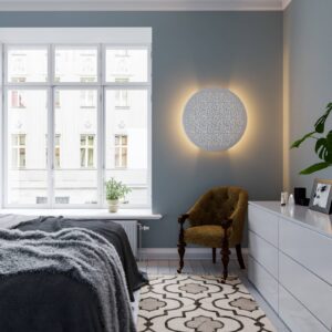 Svítidlo By Rydéns pískově bílá kov