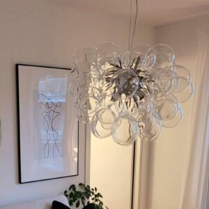 Svítidlo By Rydéns čirá kov/sklo