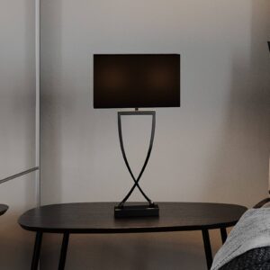 Svítidlo By Rydéns chrom/černá textil/kov