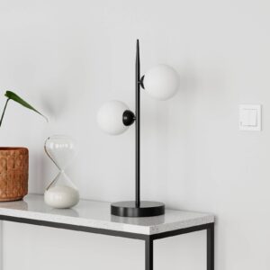 Svítidlo By Rydéns černá/bílá kov/sklo