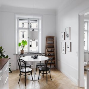 Svítidlo By Rydéns černá/bílá kov/len