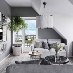 Svítidlo By Rydéns černá/bílá Kov/lněná tkanina