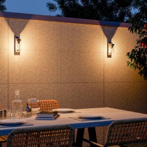 Svítidlo Calex černá/čirá Nerezová ocel/sklo