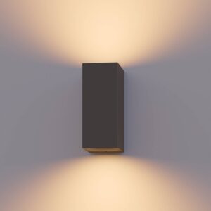 Svítidlo Calex antracitově šedá Hliník/sklo