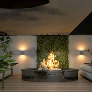 Svítidlo Calex černá Hliník/sklo