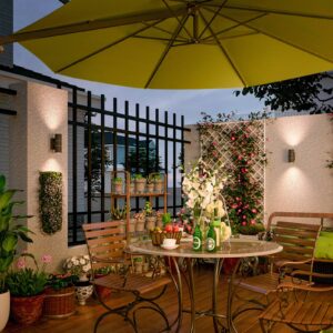 Svítidlo Calex antracitově šedá Nerezová ocel/sklo