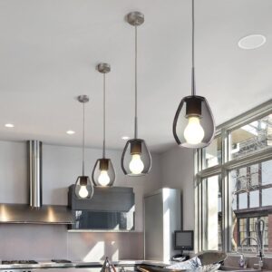 Svítidlo Casablanca grafit sklo/hliník ručně kartáčovaný