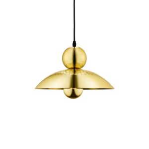 Svítidlo DESIGN BY US zlatá/černá Iron