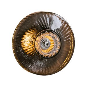 Svítidlo DESIGN BY US čirá/černá Sklo/hliník