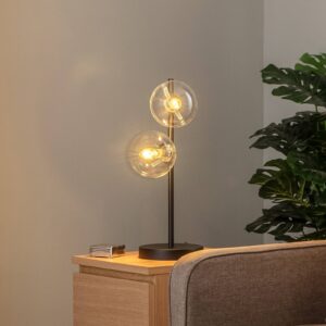 Svítidlo EMIBIG LIGHTING černá/průhledná Ocel/sklo