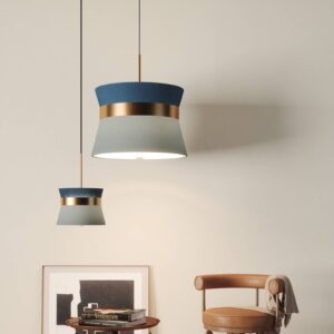 Svítidlo Easy Light borůvky kov/textil/PVC