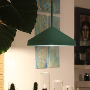 Svítidlo Easy Light zelený kov