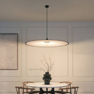 Svítidlo Easy Light krém ušlechtilá ocel/textil/akryl