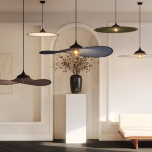 Svítidlo Easy Light krém ušlechtilá ocel/textil/akryl