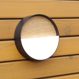 Svítidlo Eco-Light světlé dřevo Hliník/polykarbonát
