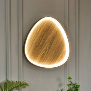 Svítidlo Eco-Light světlé dřevo Dřevo/hliník